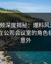 樱桃视频深度揭秘：爆料风波背后，圈内人在公司会议室的角色极其令人意外